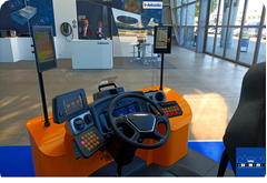symulator kabiny kierowcy autobusu